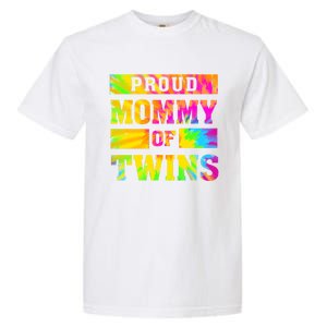 Proud Mommy Of Twins Gift Mother Twin Mom Cute Gift Garment-Dyed Heavyweight T-Shirt