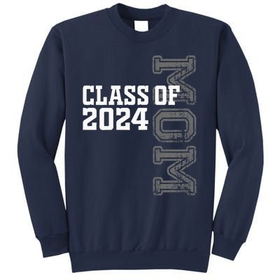 Proud Mom Of A Class Of 2024 Graduate Senior 24 Graduation Sweatshirt