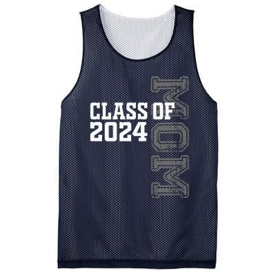 Proud Mom Of A Class Of 2024 Graduate Senior 24 Graduation Mesh Reversible Basketball Jersey Tank