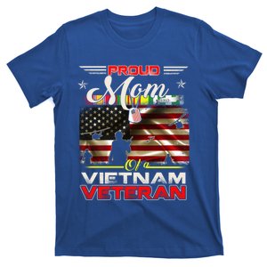 Proud Mom Of Vietnam Veteran Cool Gift Funny Gift T-Shirt