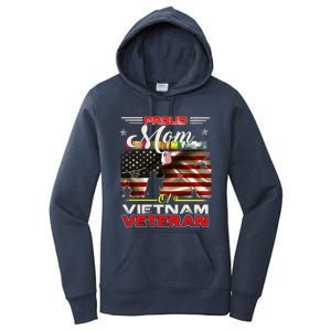 Proud Mom Of Vietnam Veteran Cool Gift Funny Gift Women's Pullover Hoodie