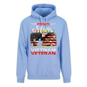 Proud Mom Of Vietnam Veteran Cool Gift Funny Gift Unisex Surf Hoodie