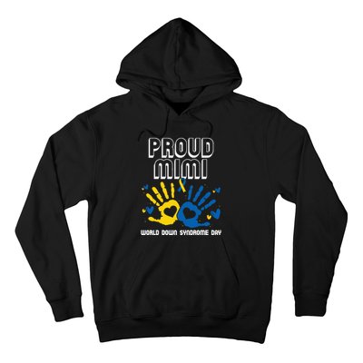 Proud Mimi Of Down Syndrome Family Awareness Matching Hoodie