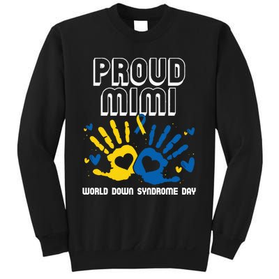 Proud Mimi Of Down Syndrome Family Awareness Matching Sweatshirt