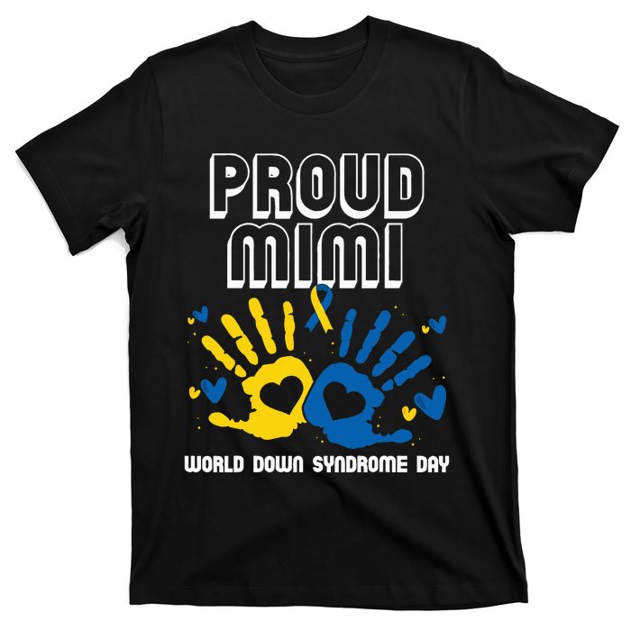 Proud Mimi Of Down Syndrome Family Awareness Matching T-Shirt