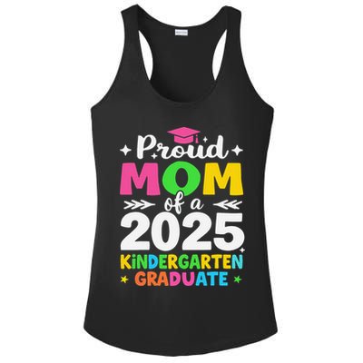 Proud Mom Of A Class Of 2025 Kindergarten Graduate Ladies PosiCharge Competitor Racerback Tank