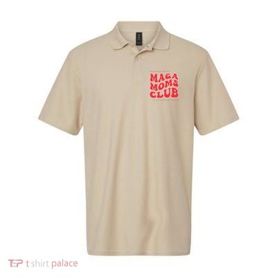 Proud Member Of The Maga Moms Club Softstyle Adult Sport Polo