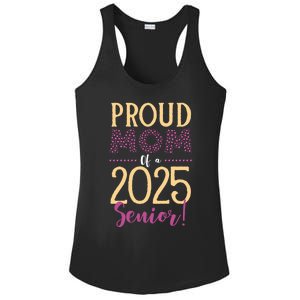 Proud Mom Of A 2025 Senior Graduation Class Of 2025 Senior Great Gift Ladies PosiCharge Competitor Racerback Tank