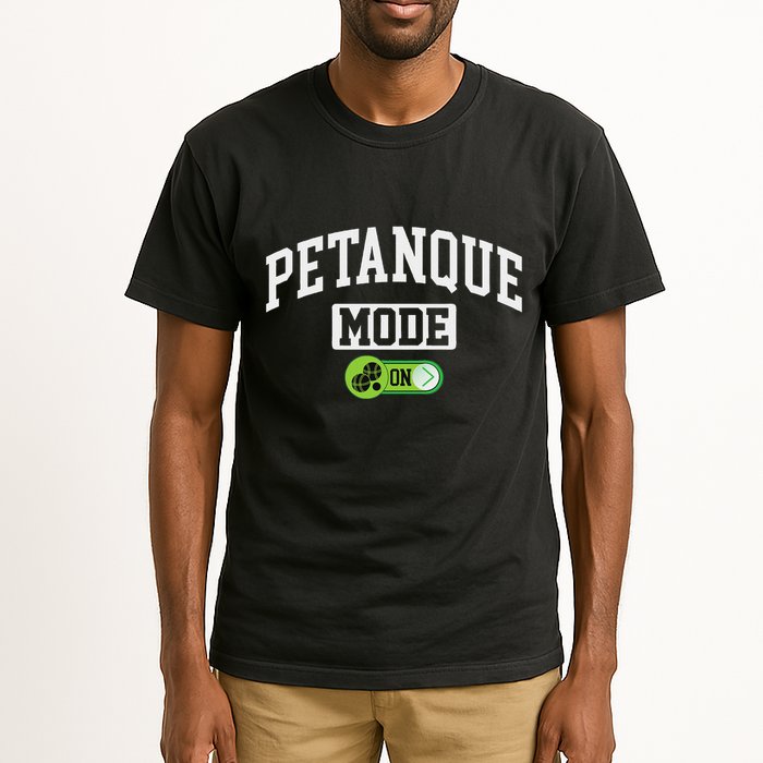 Petanque Mode On Funny Boules Petanque Player Coach Tall T-Shirt