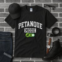 Petanque Mode On Funny Boules Petanque Player Coach Tall T-Shirt