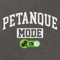 Petanque Mode On Funny Boules Petanque Player Coach Cotton Canvas Backpack