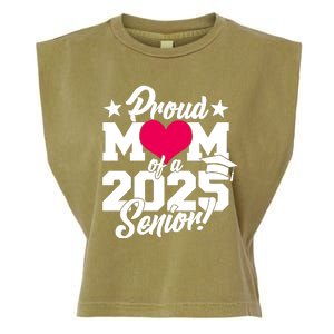 Proud Mom Of A 2025 Senior Grad Garment-Dyed Women's Muscle Tee