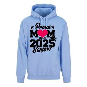 Proud Mom Of A 2025 Senior Grad Unisex Surf Hoodie