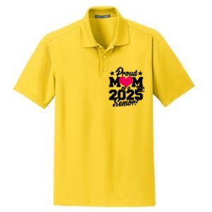 Proud Mom Of A 2025 Senior Grad Dry Zone Grid Polo