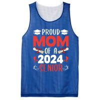 Proud Mom Of A 2024 Senior Cute Gift Graduation 2024 Mommy Gift Cute Gift Mesh Reversible Basketball Jersey Tank