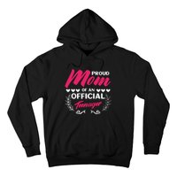 Proud Mom Of An Official Teenager 13th Birthday Party Hoodie