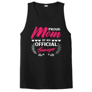 Proud Mom Of An Official Teenager 13th Birthday Party PosiCharge Competitor Tank