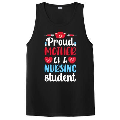 Proud Mother Of A Nursing Student Mom Future Nurse Mom Cool Gift PosiCharge Competitor Tank