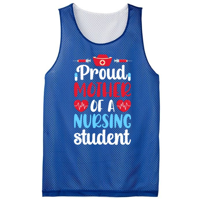 Proud Mother Of A Nursing Student Mom Future Nurse Mom Cool Gift Mesh Reversible Basketball Jersey Tank