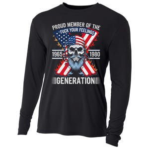 Proud Member Of The Fuck Your Feelings Generation X Cooling Performance Long Sleeve Crew