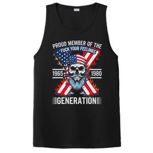 Proud Member Of The Fuck Your Feelings Generation X PosiCharge Competitor Tank