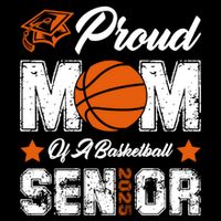 Proud Mom Of A Basketball Senior Class Of 2025 Graduation Cool Gift Cooling Performance Crew T-Shirt