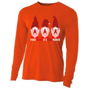 Proud Mommy Of A Heart Warrior Chd Awareness Gift Cooling Performance Long Sleeve Crew