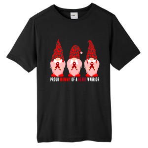 Proud Mommy Of A Heart Warrior Chd Awareness Gift Tall Fusion ChromaSoft Performance T-Shirt