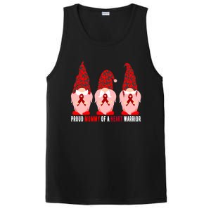 Proud Mommy Of A Heart Warrior Chd Awareness Gift PosiCharge Competitor Tank