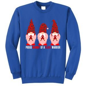 Proud Mommy Of A Heart Warrior Chd Awareness Gift Sweatshirt