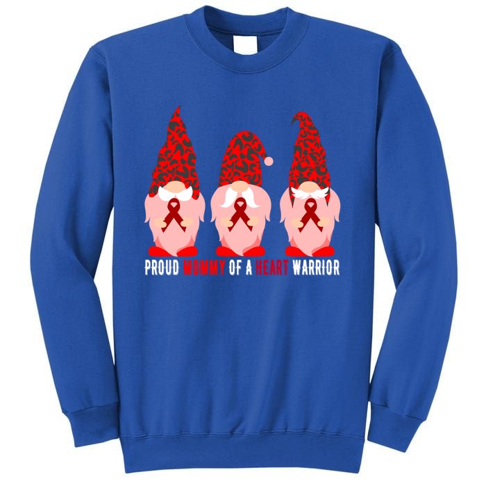 Proud Mommy Of A Heart Warrior Chd Awareness Gift Sweatshirt