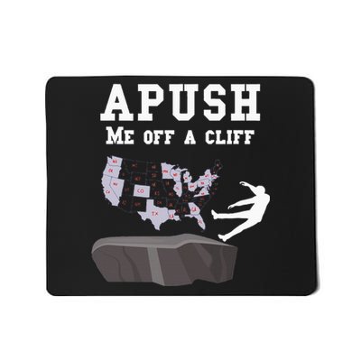 Push Me Off A Cliff 2024 Exam For Usa Students Mousepad