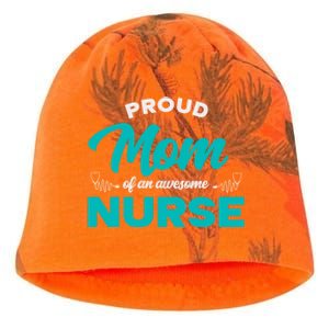 Proud Mom Of An Awesome Nurse Mom Of A Nurse Cute Gift Kati - Camo Knit Beanie