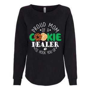 Proud Mom Of A Cookie Dealer Girl Troop Leader Matching Womens California Wash Sweatshirt