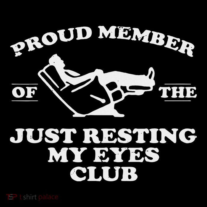 Proud Member Of The Just Resting My Eyes Club Wool Snapback Cap