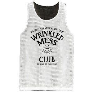 Proud Member Of The Wrinkled Mess Club Mesh Reversible Basketball Jersey Tank