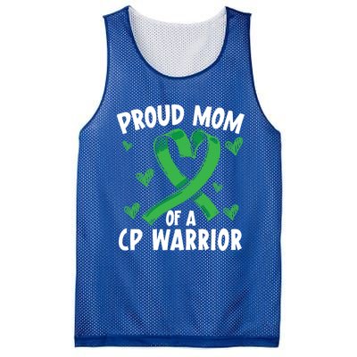 Proud Mom Of A Cp Warrior Cerebral Palsy Mothers Day Cute Gift Mesh Reversible Basketball Jersey Tank