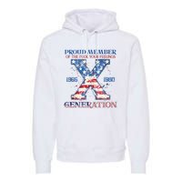 Proud Member Of The Fuck Your Feelings Gen X Usa 4th Of July Premium Hoodie