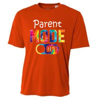 Parent Mode Off Happy Last Day Of School Tie Dye Summer Cute Gift Cooling Performance Crew T-Shirt