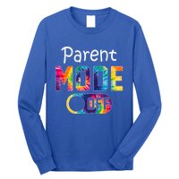 Parent Mode Off Happy Last Day Of School Tie Dye Summer Cute Gift Long Sleeve Shirt