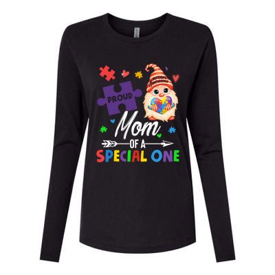 Proud Mom Of A Special One Puzzle Gnome Autism Awareness Meaningful Gift Womens Cotton Relaxed Long Sleeve T-Shirt