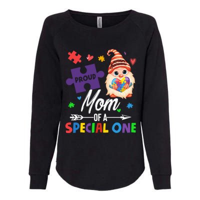 Proud Mom Of A Special One Puzzle Gnome Autism Awareness Meaningful Gift Womens California Wash Sweatshirt