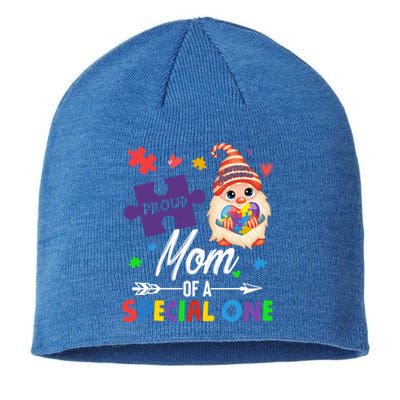 Proud Mom Of A Special One Puzzle Gnome Autism Awareness Meaningful Gift Sustainable Beanie