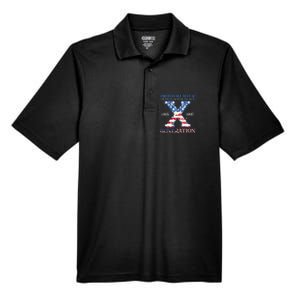 Proud Member Of The Fuck Your Feelings Gen X Usa Men's Origin Performance Pique Polo