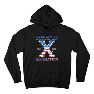 Proud Member Of The Fuck Your Feelings Gen X Usa Hoodie