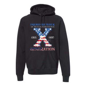 Proud Member Of The Fuck Your Feelings Gen X Usa Premium Hoodie