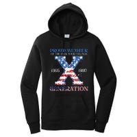 Proud Member Of The Fuck Your Feelings Gen X Usa Women's Pullover Hoodie