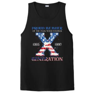 Proud Member Of The Fuck Your Feelings Gen X Usa PosiCharge Competitor Tank