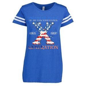 Proud Member Of The Fuck Your Feelings Gen X Usa Enza Ladies Jersey Football T-Shirt