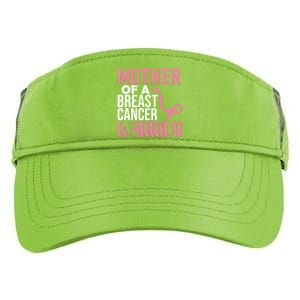 Proud Mother Of A Breast Cancer Warrior Adult Drive Performance Visor